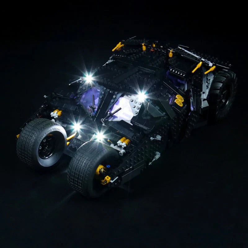 2068PCS Batmobile Tumbler Compatible 76240 70169