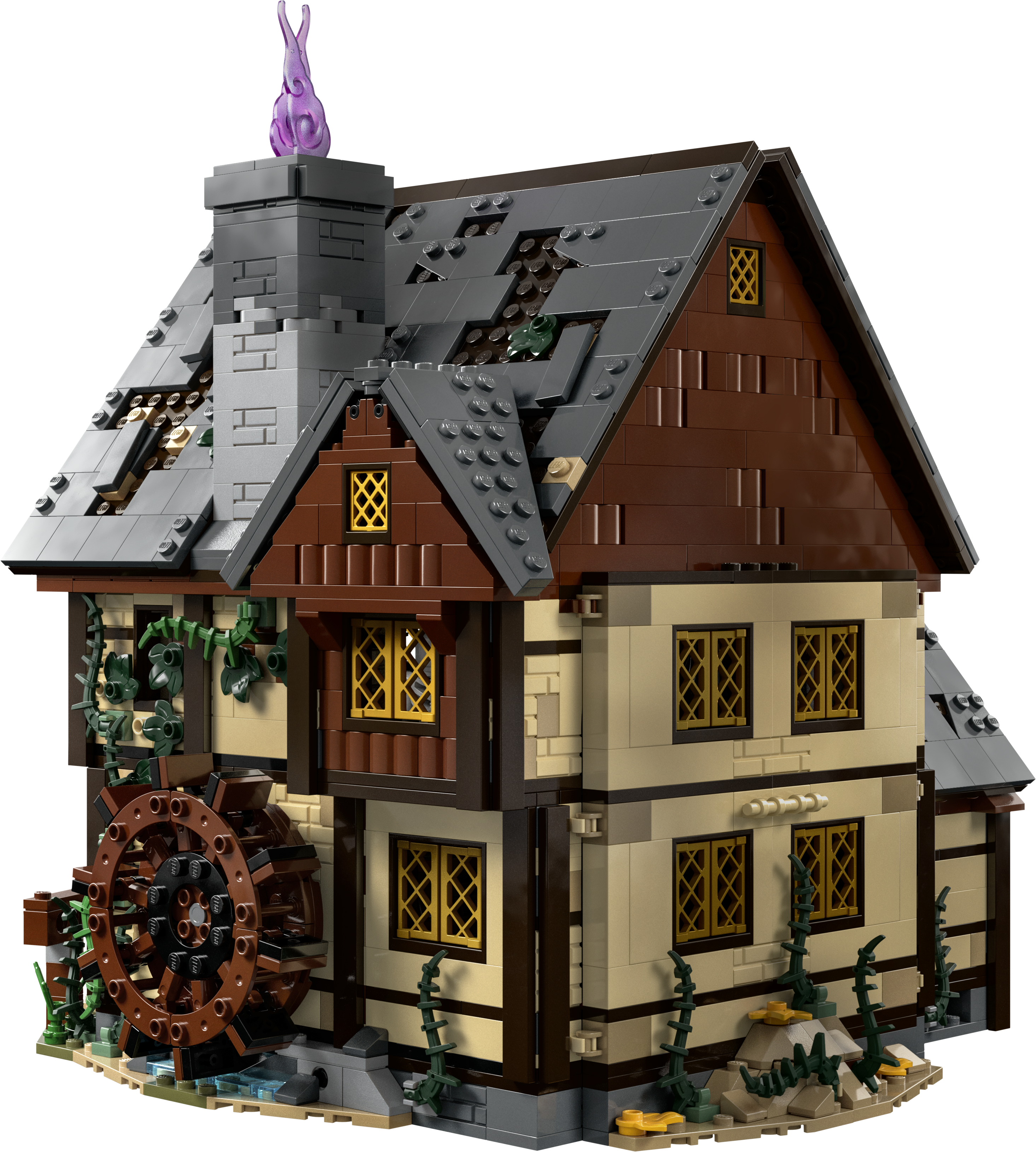 2316pcs 10900 Hocus Pocus The Sanderson Sisters' Cottage CN