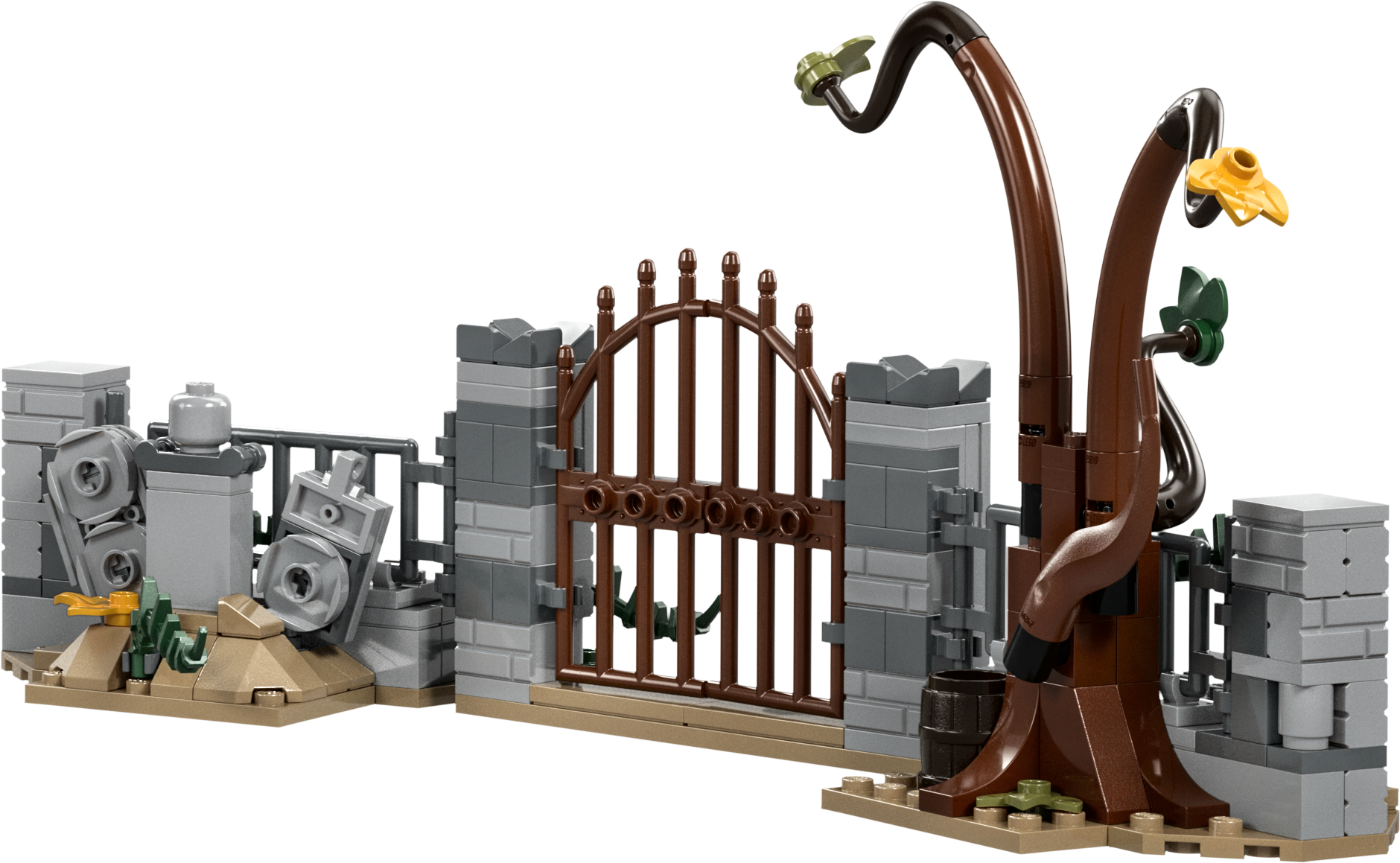 2316pcs 10900 Hocus Pocus The Sanderson Sisters' Cottage CN