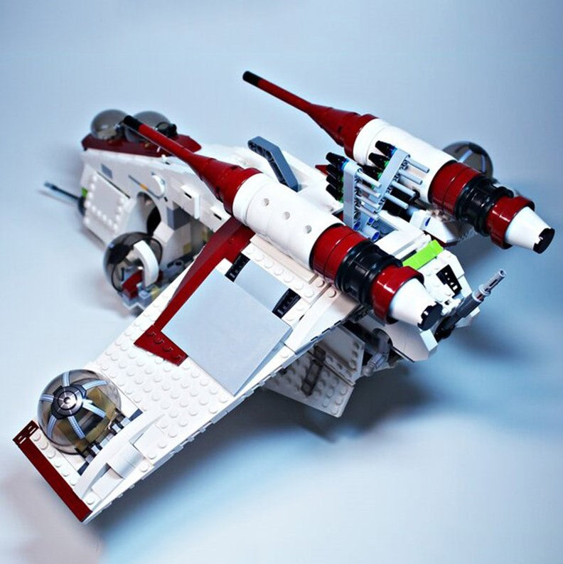1224pcs Republic Gunship Set Compatible Building Toy Set CN