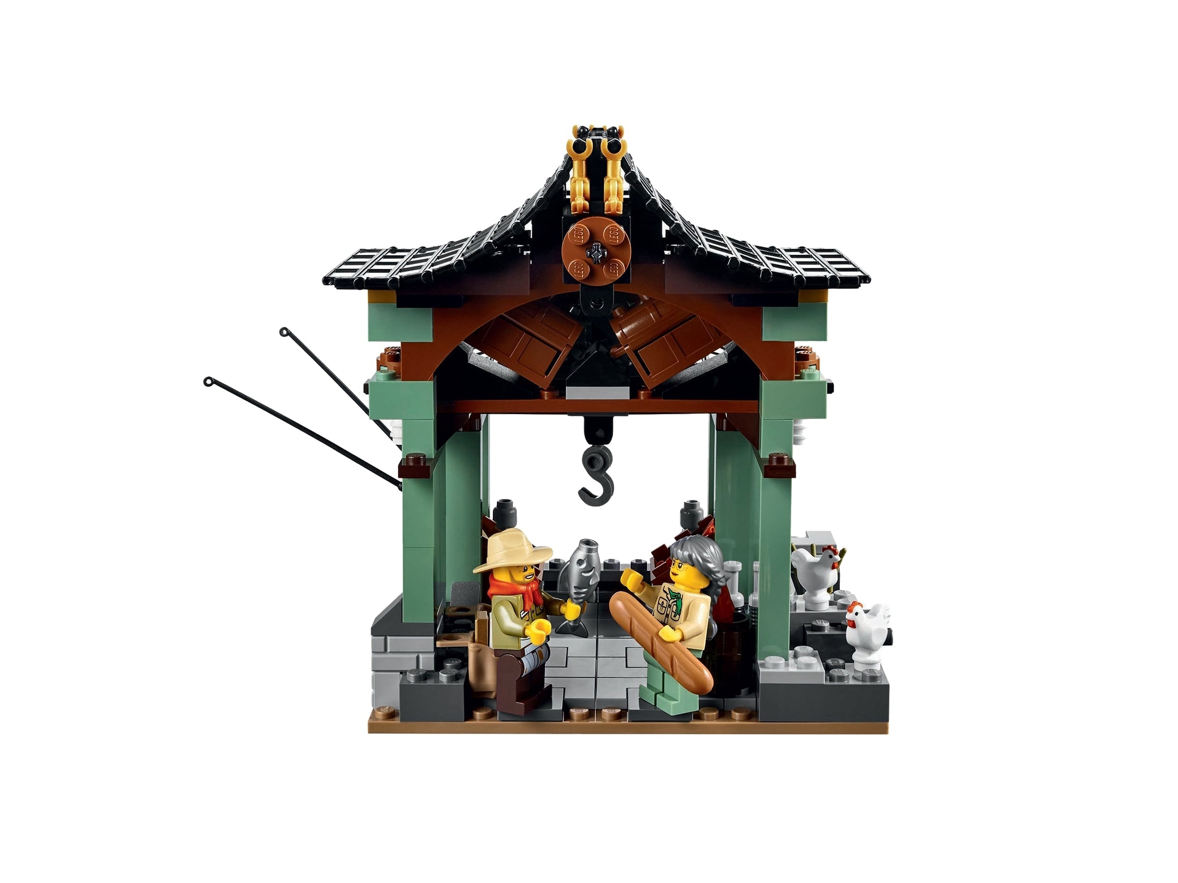 2150pcs Temple of Airjitzu PCS 2028 Building Blocks Set CN