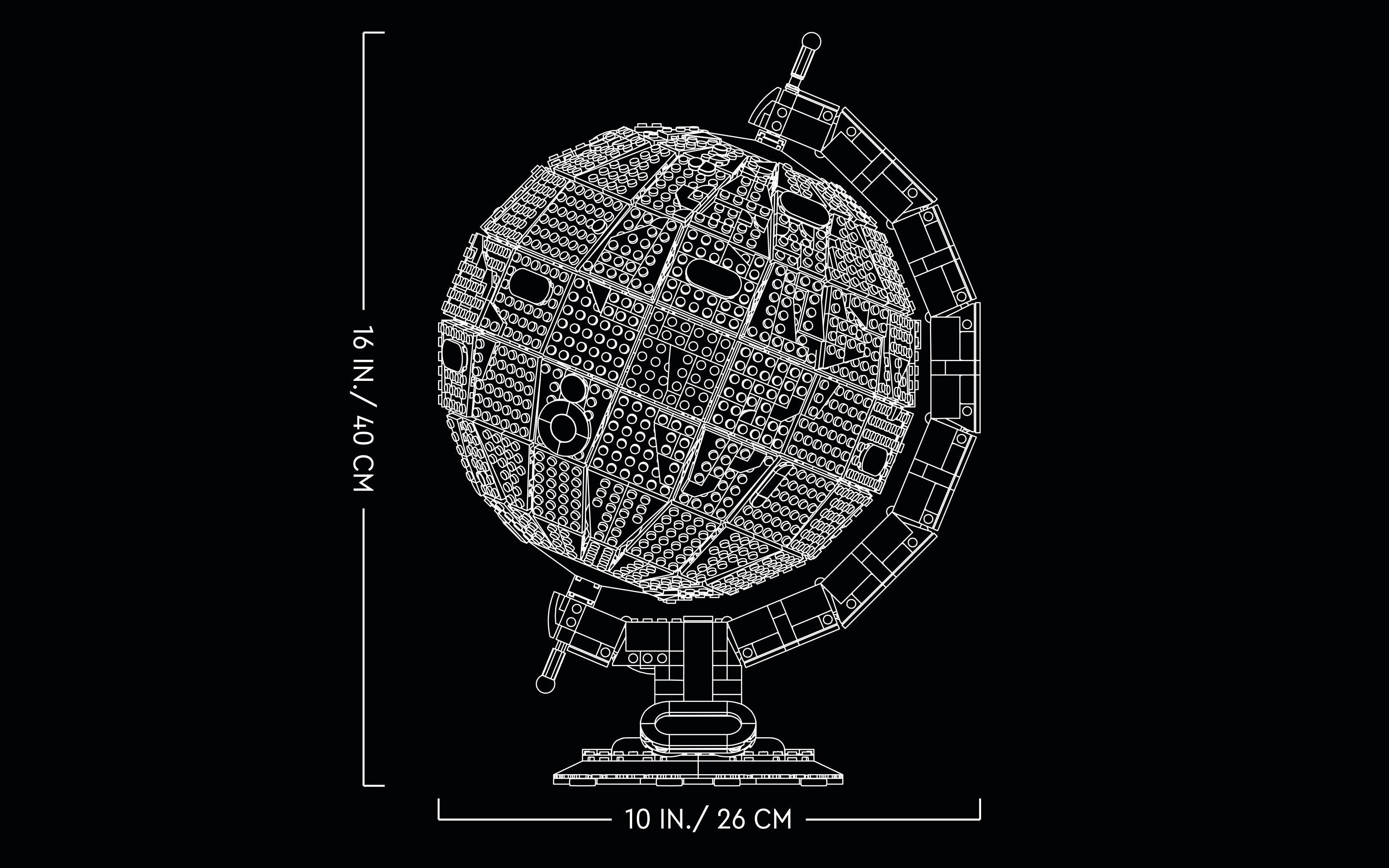 2585PCS The Globe 95335 CN