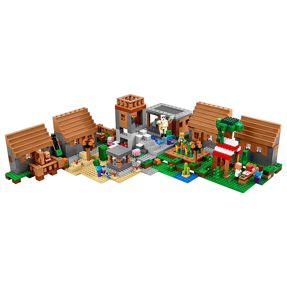 1600pcs Bela 10531 Minecraft The Village - Building Blocks Toys Set