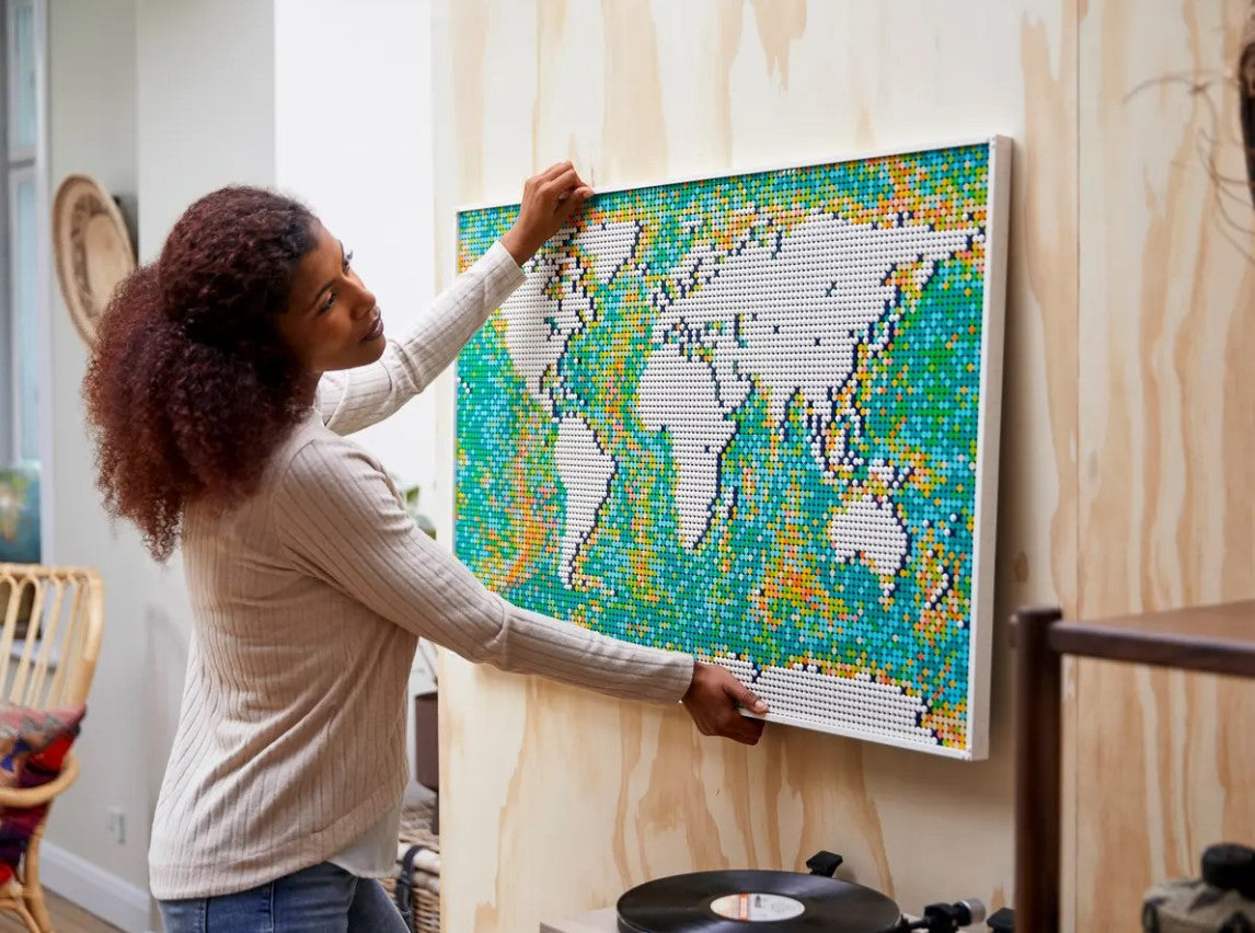 11695PCS 99007 31203 Art World Map CN